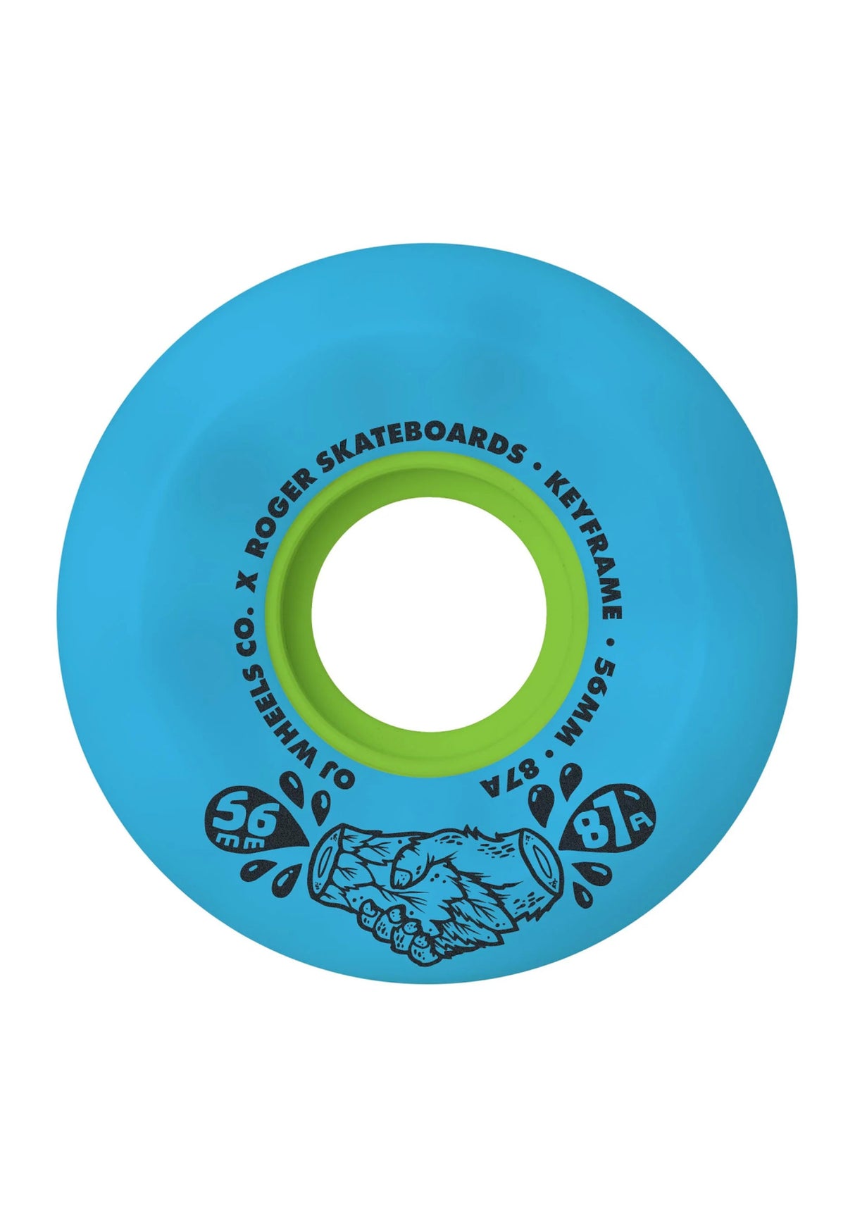 Rojers Keyframe 87A blue Rueckenansicht