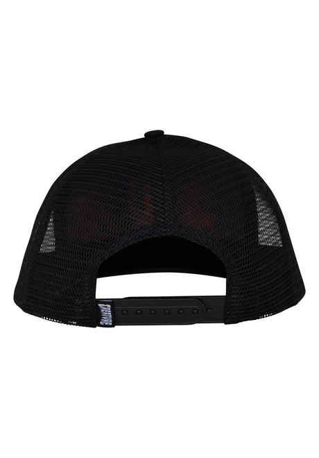 x Cannibal Corpse 5-Panel Structured Mesh Snapback black Rueckenansicht