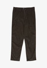 Larry Cord Pant raven Vorderansicht