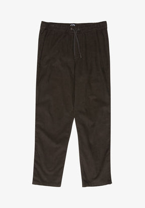 Larry Cord Pant raven Vorderansicht