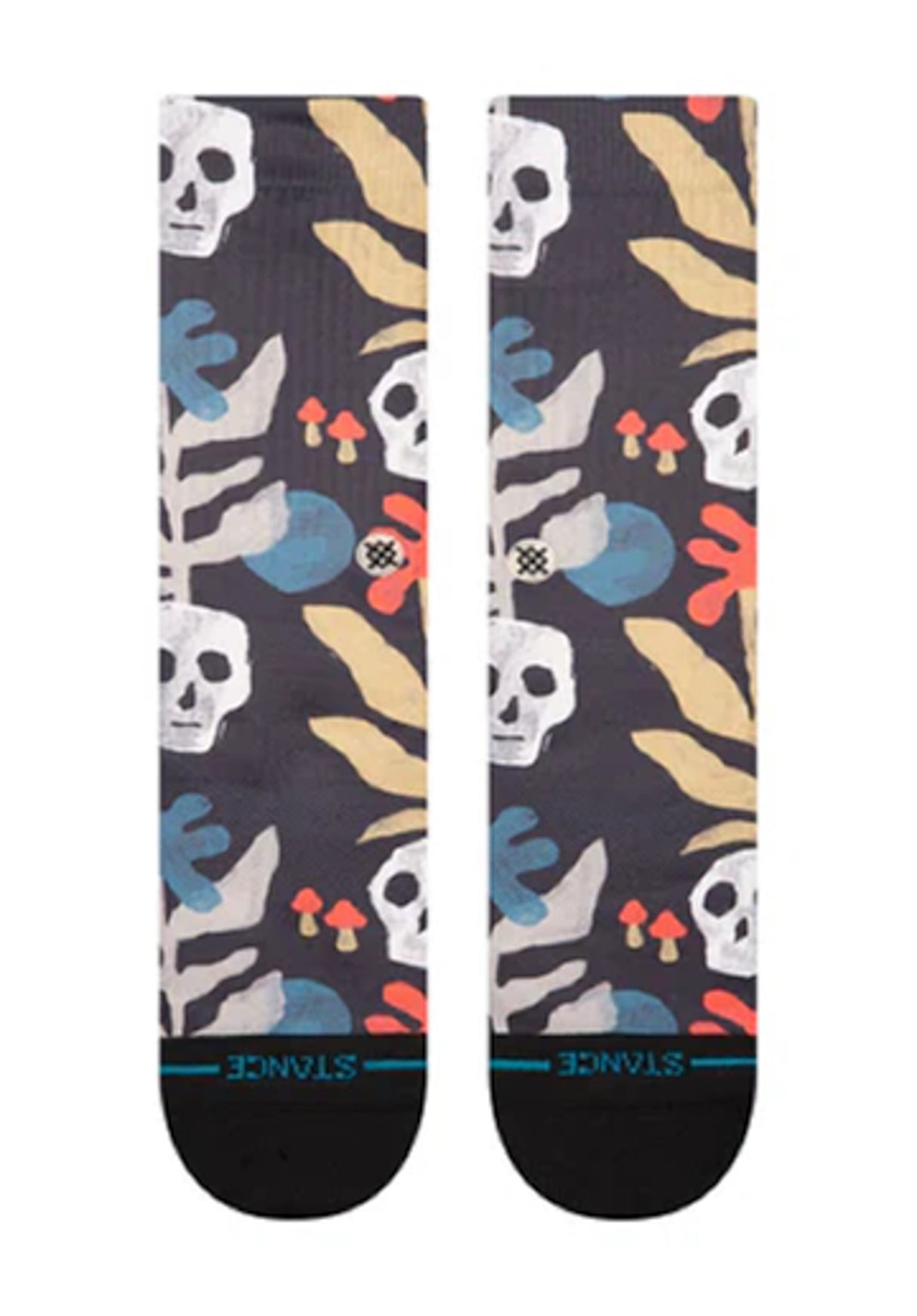 Tropiskull Crew black Rueckenansicht