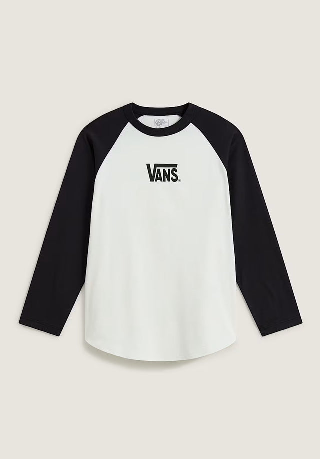 Core Raglan black Vorderansicht