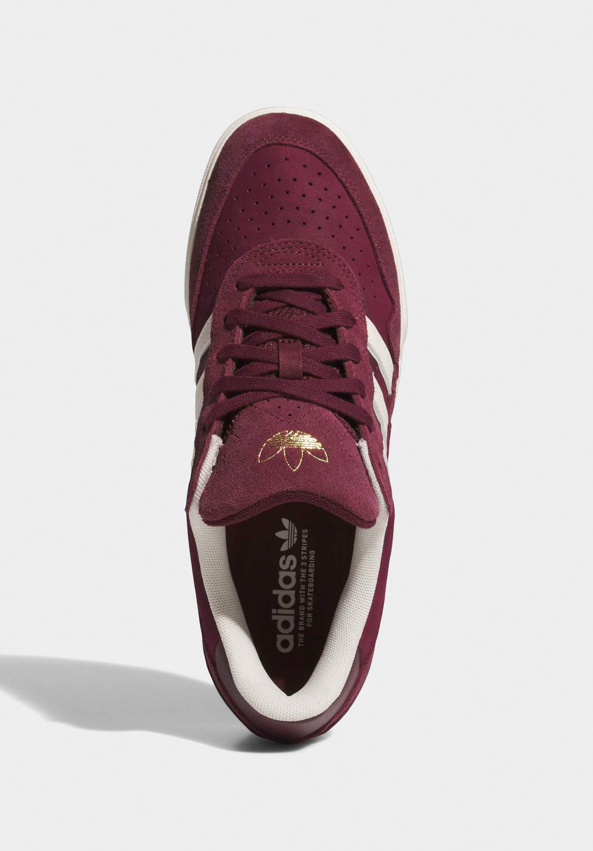 Tyshawn 2 maroon-chalkwhite-goldmetallic Closeup2