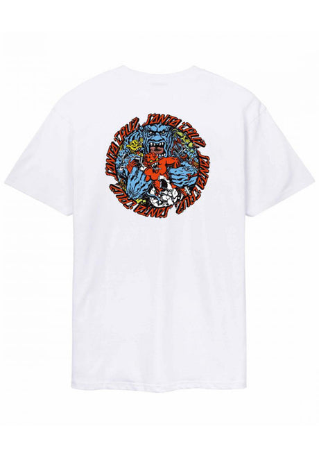 Roskopp Monster Strip white Rueckenansicht