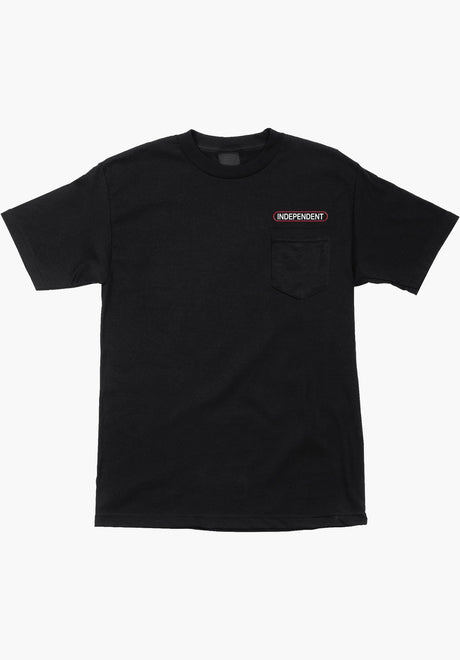 Baseplate Pocket Heavyweight black Vorderansicht