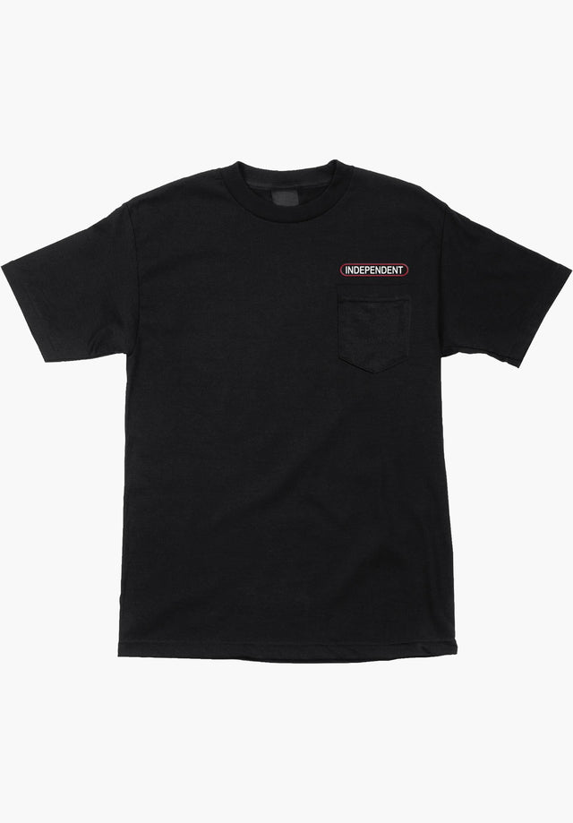 Baseplate Pocket Heavyweight black Vorderansicht