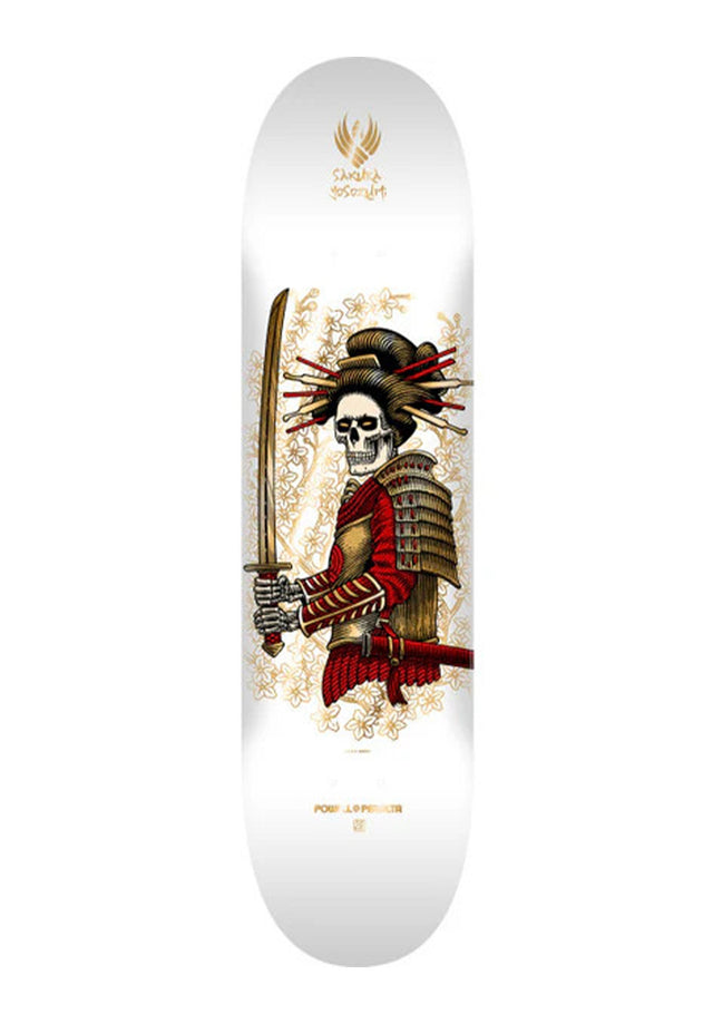 Sakura Yosozui Onna-Bugeisha white/gold foil Vorderansicht