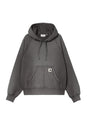 W Hooded Hudson Sweat blackchalkwash Vorderansicht