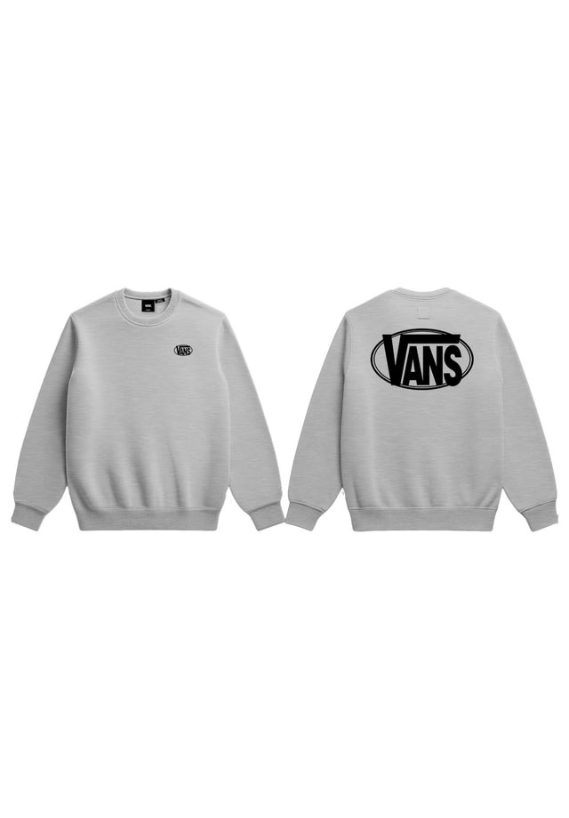 Oval Logo Loose lightgreyheather Vorderansicht