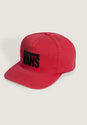 Stretch Logo Snapback crimsonhaze Vorderansicht