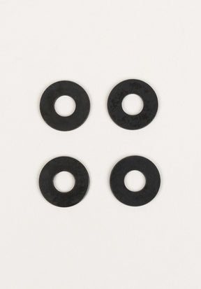 Flat Washer 25mm* 1,5mm black Vorderansicht