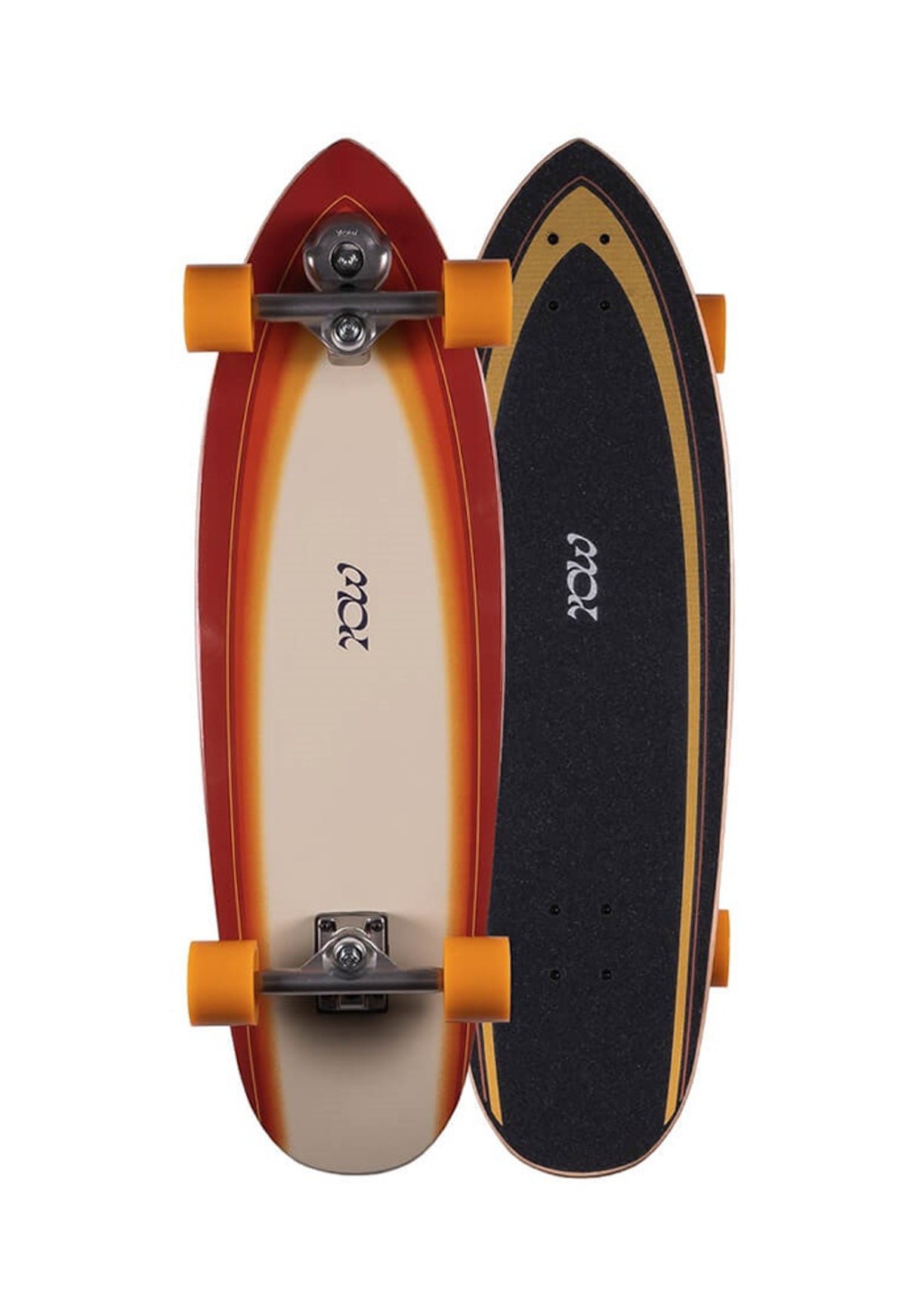 J-Bay 33 Power Surfing Surfskate beige Vorderansicht