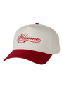 Wicked Snapback red-white Vorderansicht