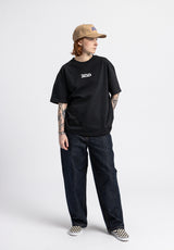 Moped black Oberansicht