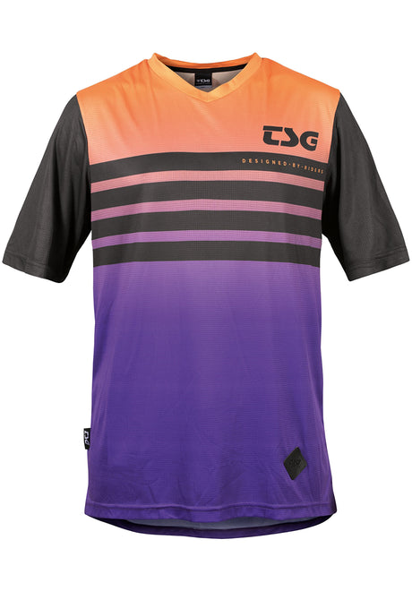 Waft Jersey purple orange Closeup1