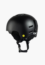 Vertice Mips Solid Color satin black Rueckenansicht