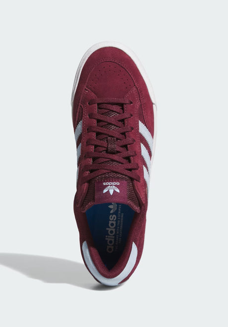 Nora maroon-white Closeup1