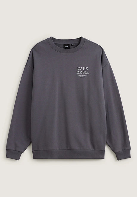 Cafe Vans asphalt Rueckenansicht