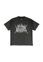 Screen Overprint Knit black-white Vorderansicht