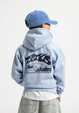 Heritage Clean Zip  heavenbluefaded Vorderansicht