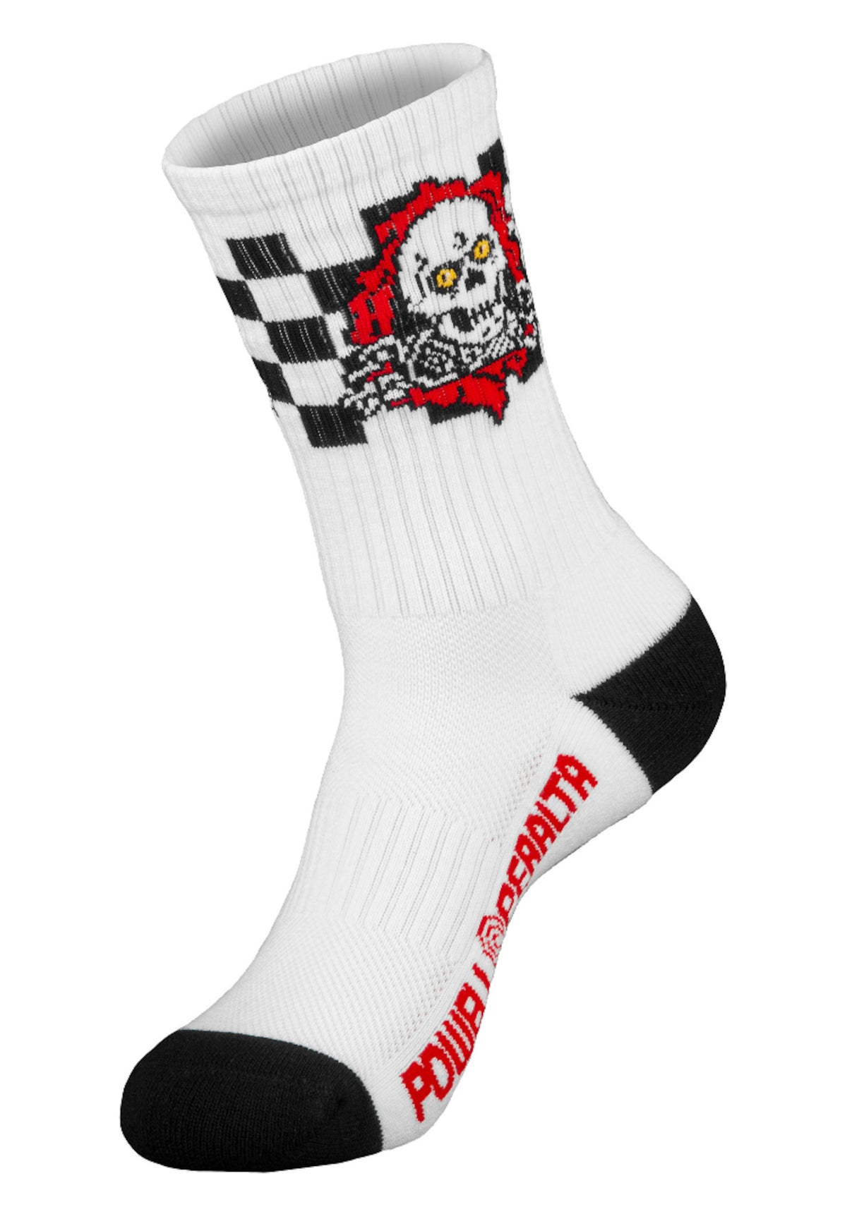 Ripper Checker Ripper Checker Stripes Powell-Peralta Socks in red-black – TITUS