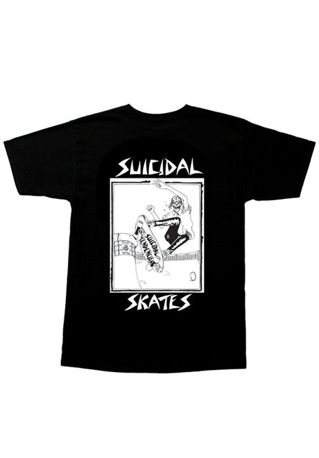 Suicidal Skates Pool Skater black-white Rueckenansicht