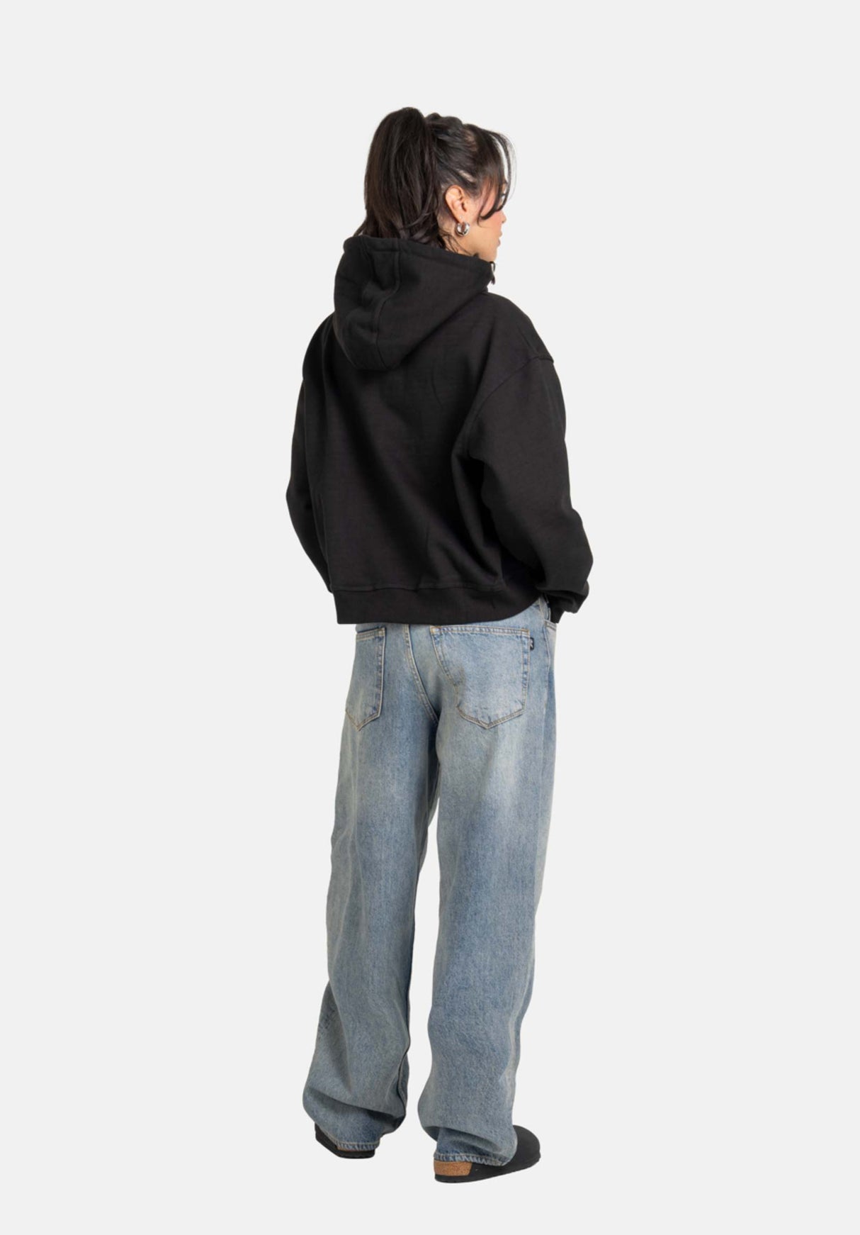 Women Chloé Baggy fadedmidblue Rueckenansicht