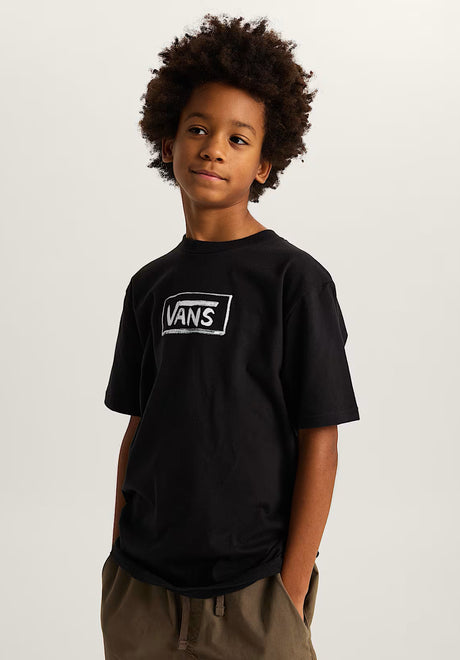 Vans On Canvas Kids black Rueckenansicht