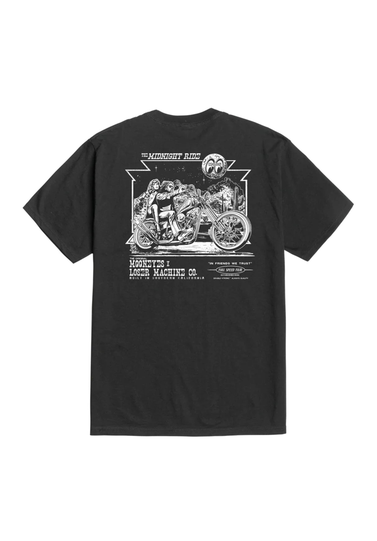 x Mooneyes Midnight Ride black Vorderansicht