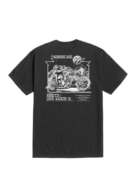 x Mooneyes Midnight Ride black Vorderansicht