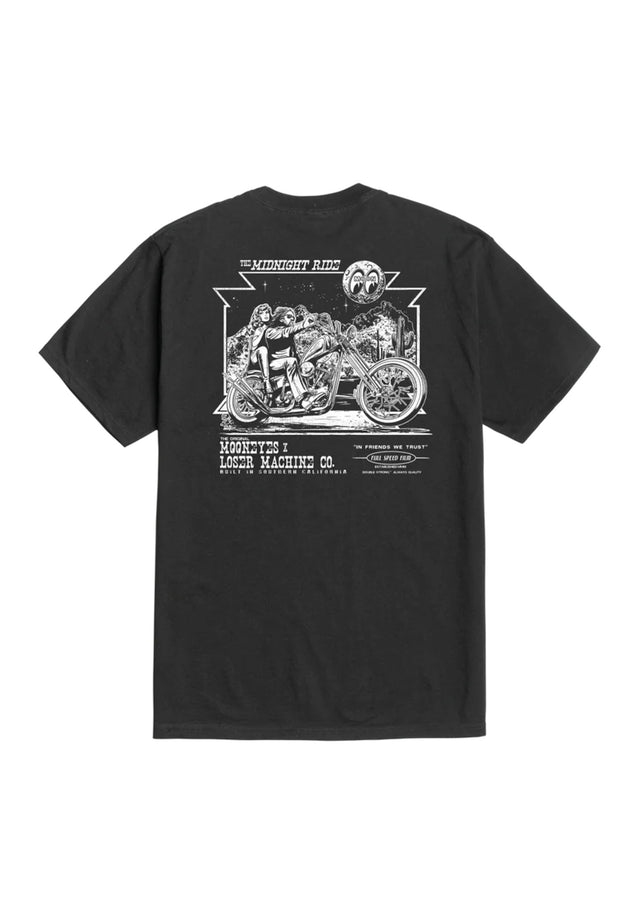 x Mooneyes Midnight Ride black Vorderansicht
