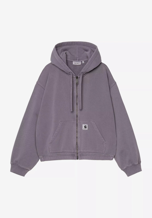 W' Hoggard Jacket shadypurplegarmentdyed Vorderansicht