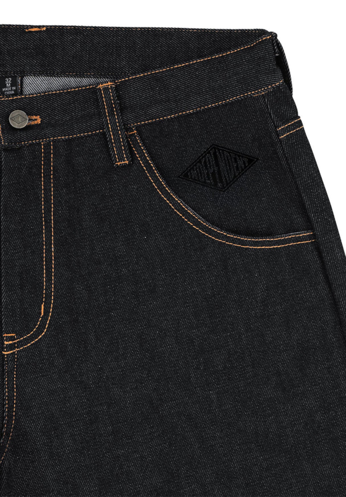 Free On The Streets Shorts dark-indigo Closeup1