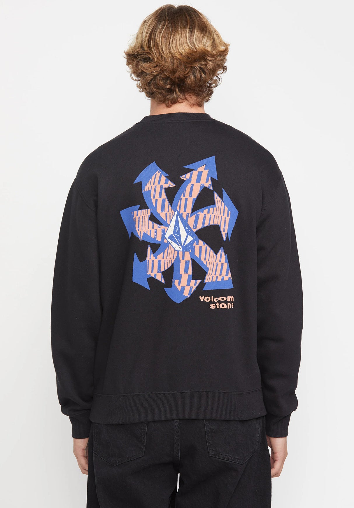 Watanite Crew black Vorderansicht