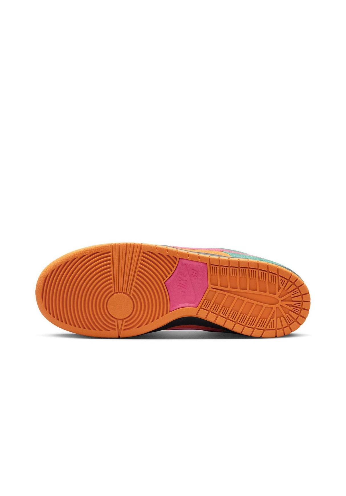 Dunk Low Pro greennoise-watermelon-lightcurry Oberansicht