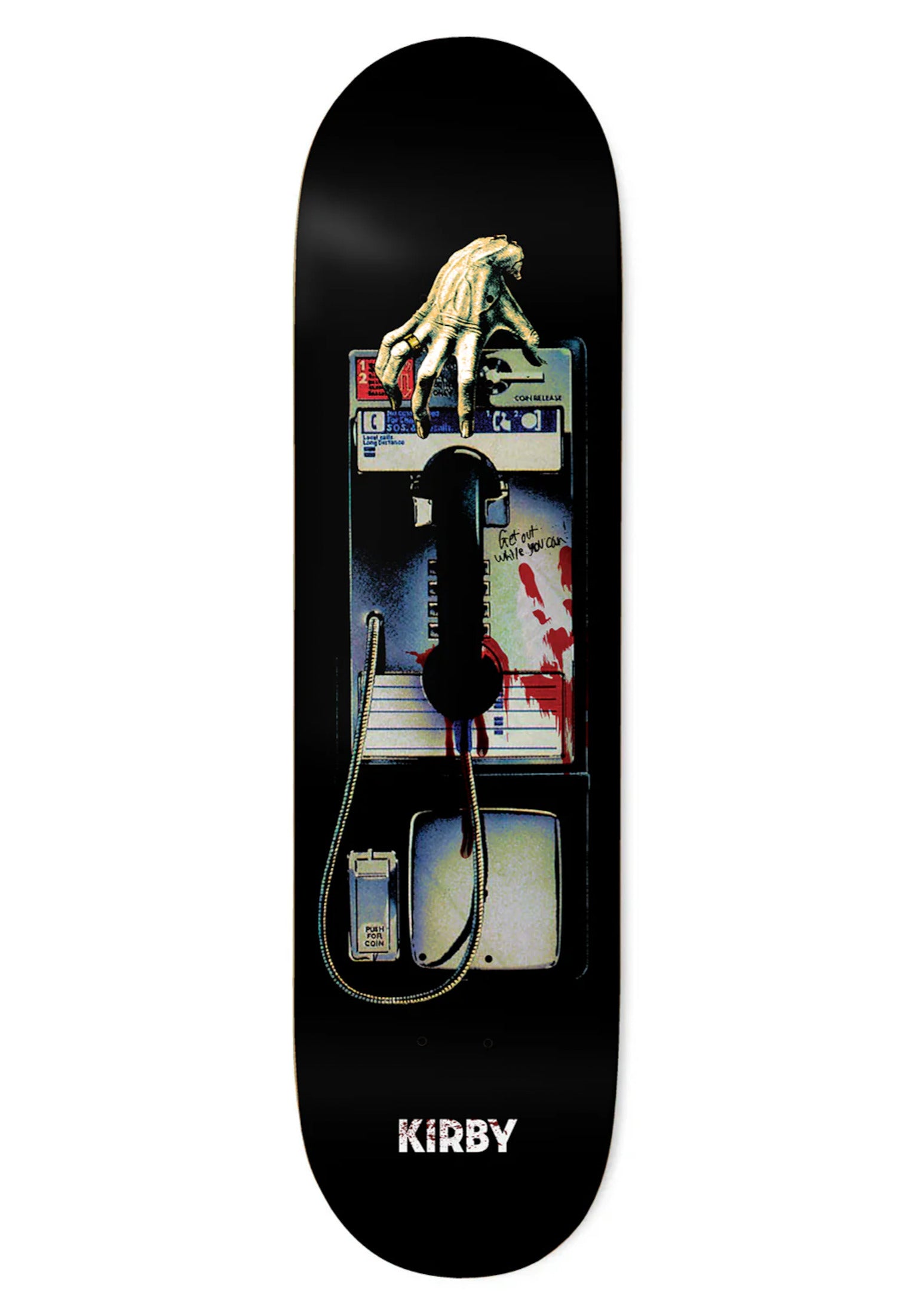 Kirby Collect Call Deathwish Deck in black – TITUS
