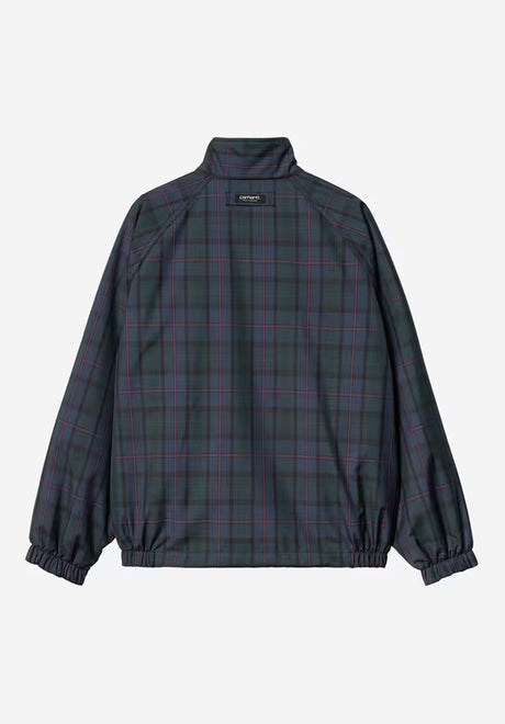 Reversible Planer planercheck-airforceblue-black Rueckenansicht