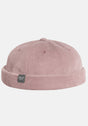 Docker Cap silverpink-cord Vorderansicht