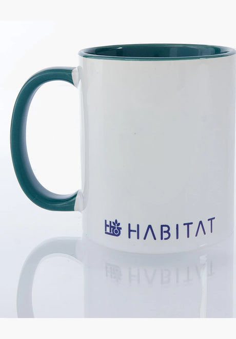 Global Bummer Mug white Rueckenansicht