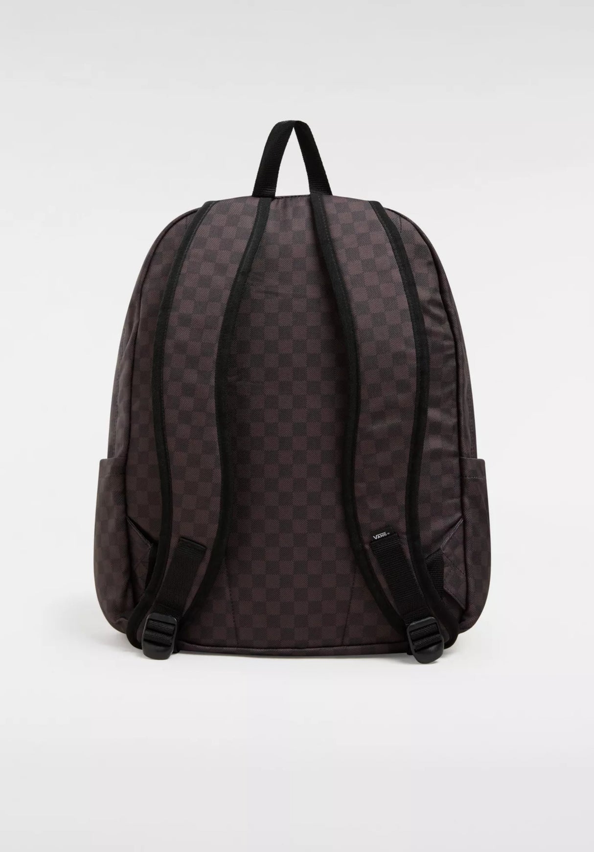 Old Skool Check Backpack black-charcoal Rueckenansicht