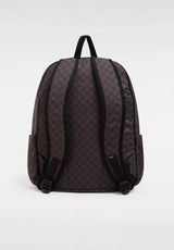 Old Skool Check Backpack black-charcoal Rueckenansicht