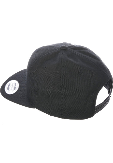 Quarter Twill black Rueckenansicht