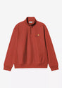 Half Zip American Script oxidered Vorderansicht