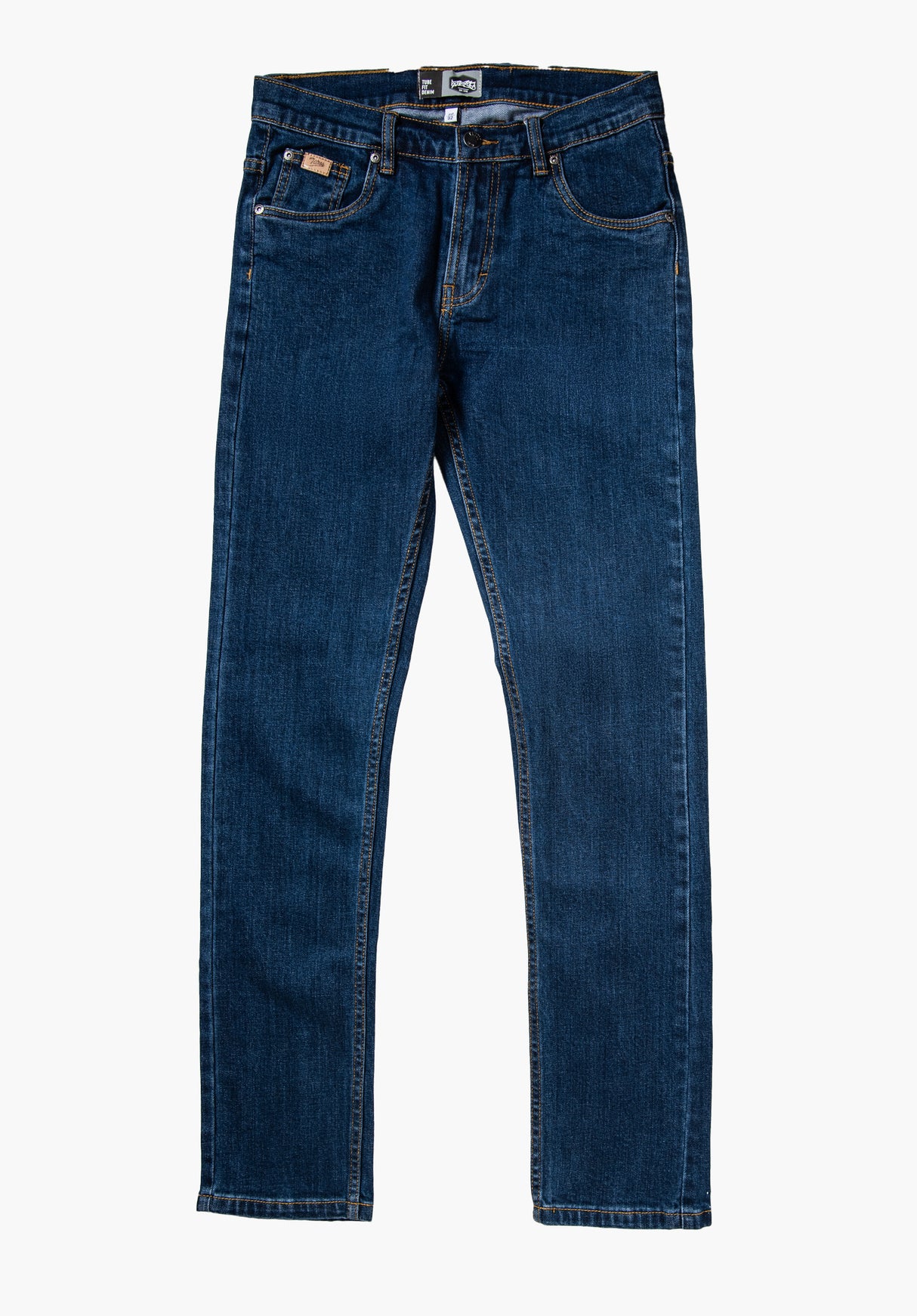 Tube Fit rawblue-denim Vorderansicht