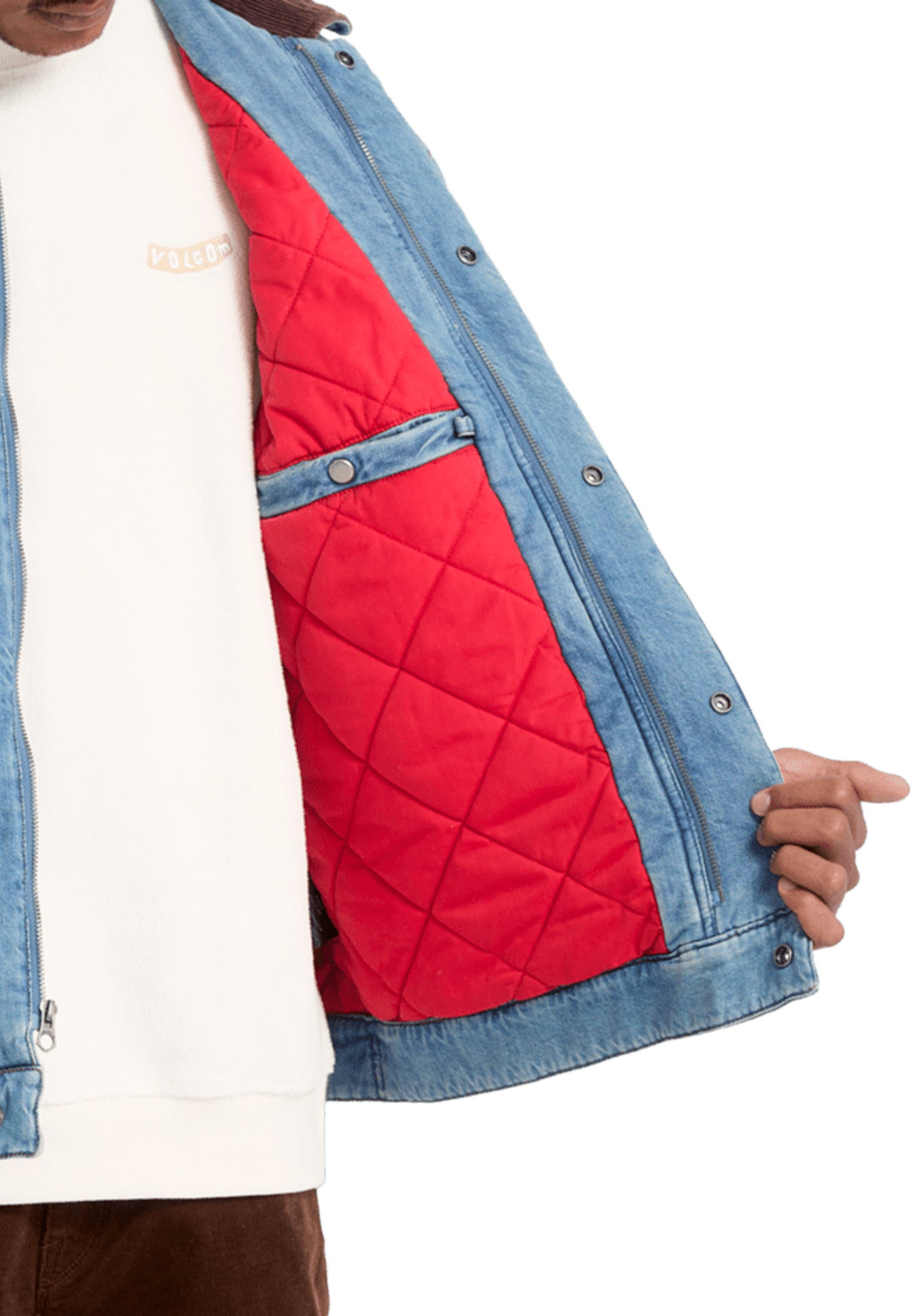 Stonewish Volcom Winter Jackets in denim for men – TITUS