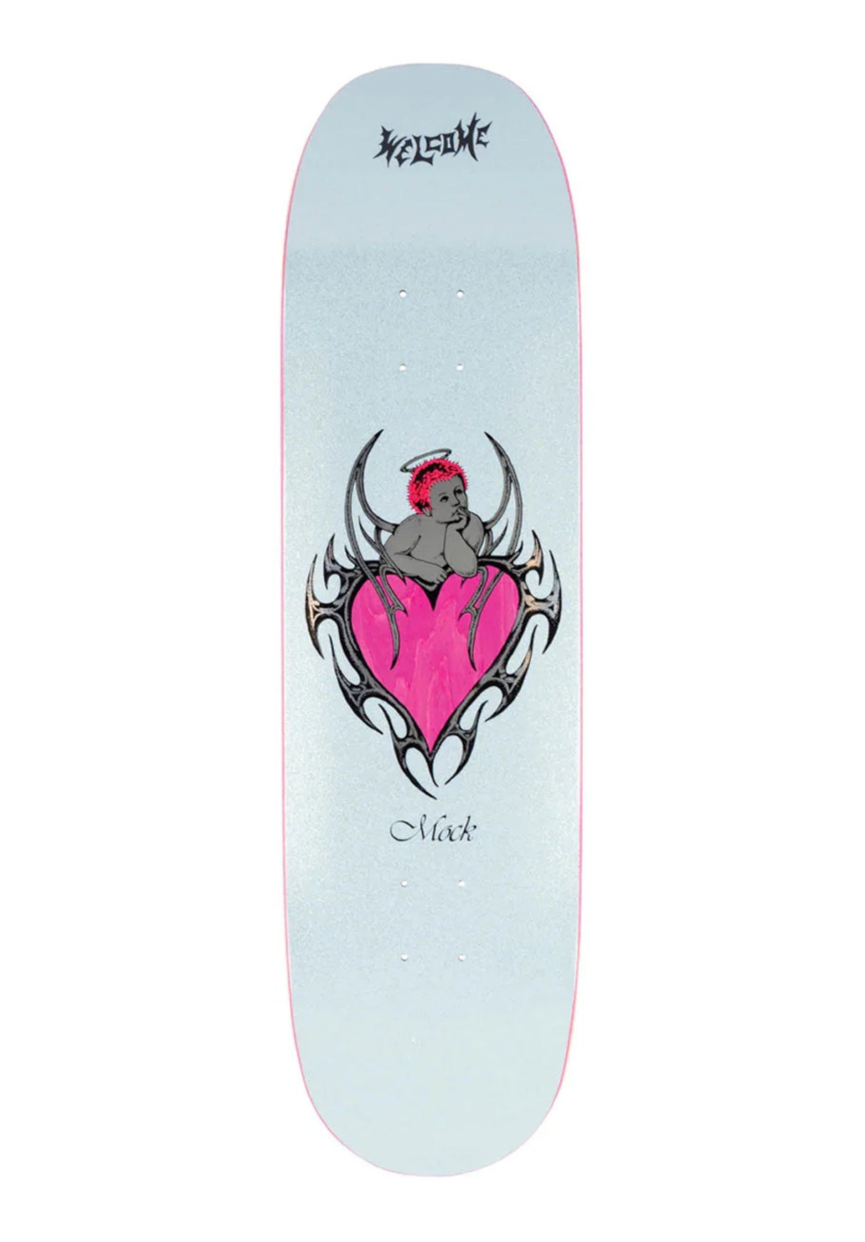 Cupid - Evan Mock Pro Model on Moontrimmer 2.0 blue glitter Vorderansicht