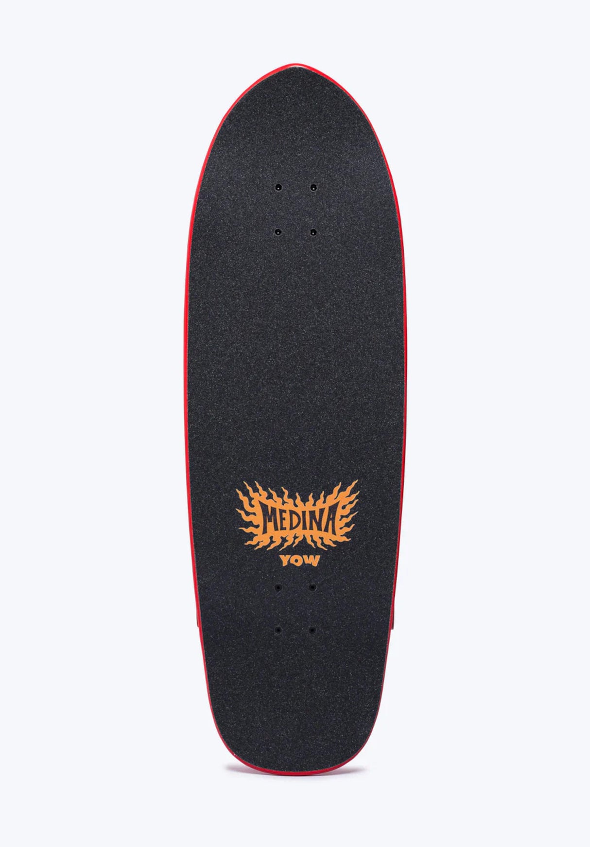 Medina Panthera Surfskate 33.5 red Rueckenansicht