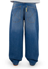X-Tra Desperado Denim vintageblue Rueckenansicht