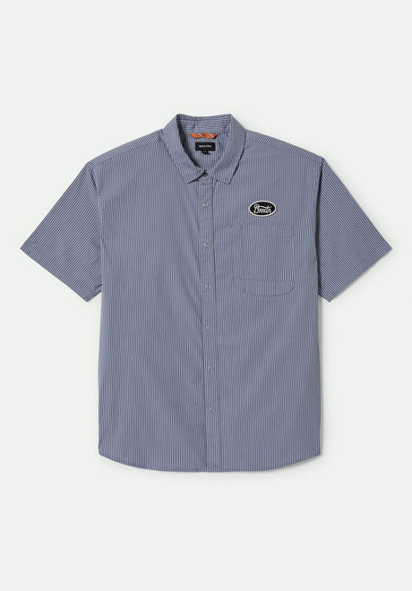 Builders Auto twilightblue-whitestripe Vorderansicht