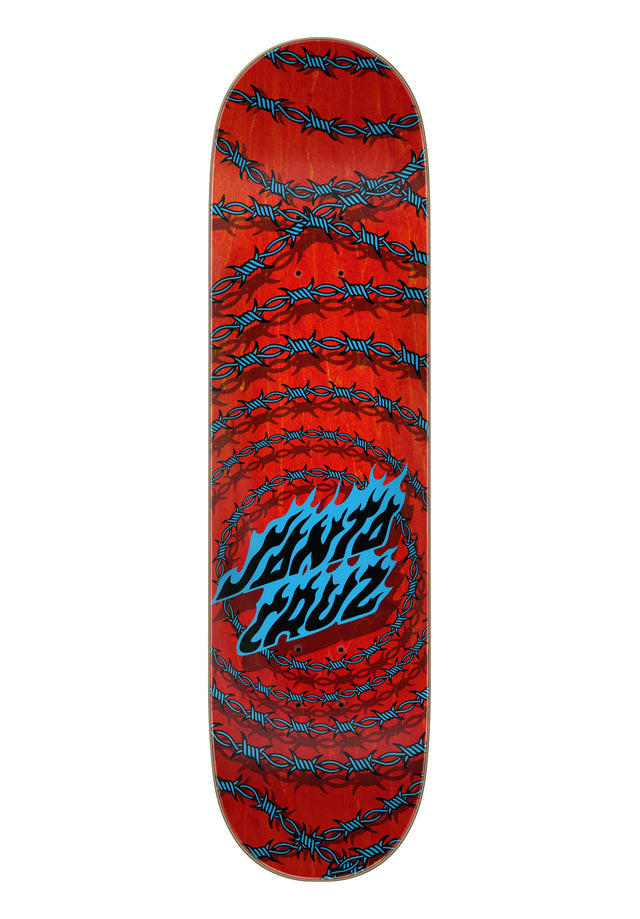 Wired Flame Dot 7 Ply Birch red Vorderansicht